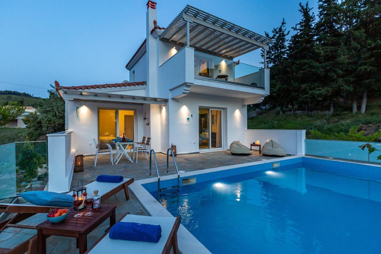 Villa Amarandos Agnontas Buitenkant foto