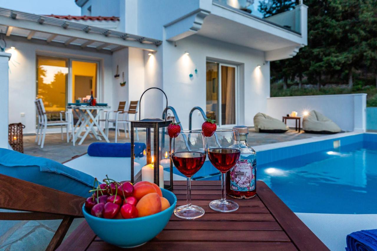 Villa Amarandos Agnontas Buitenkant foto