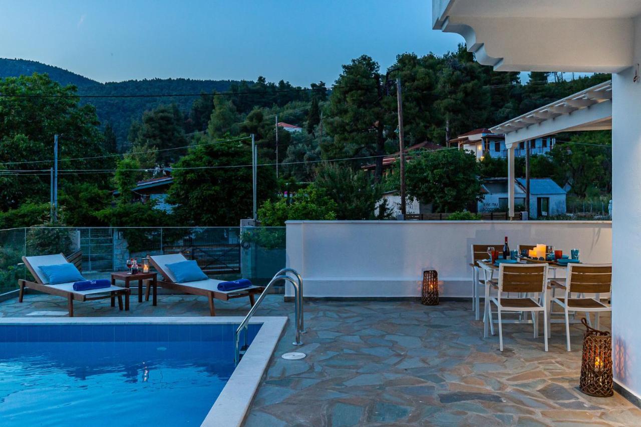 Villa Amarandos Agnontas Buitenkant foto