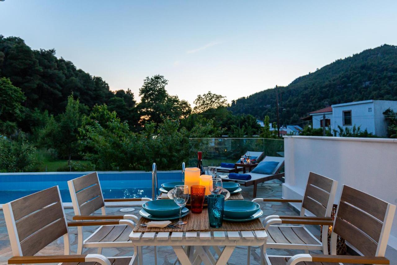 Villa Amarandos Agnontas Buitenkant foto