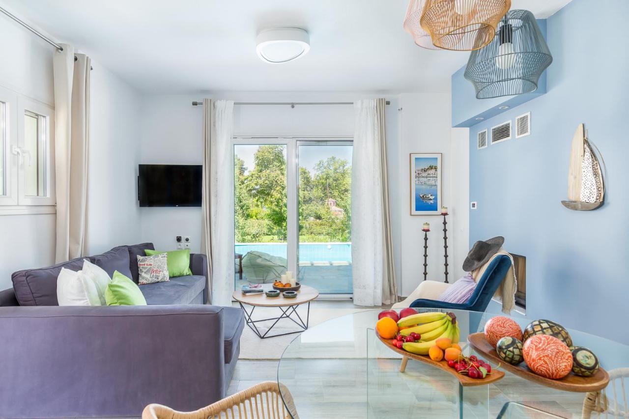 Villa Amarandos Agnontas Buitenkant foto