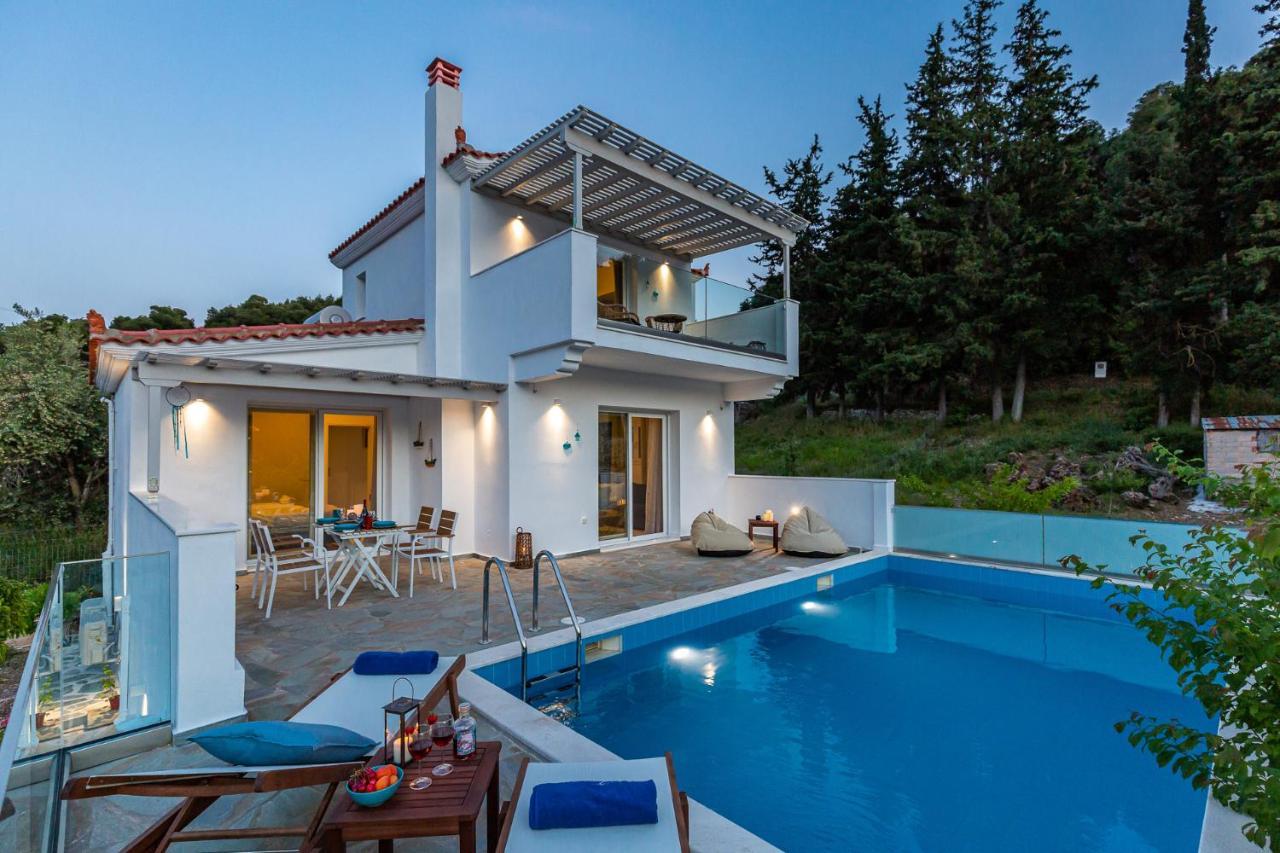 Villa Amarandos Agnontas Buitenkant foto