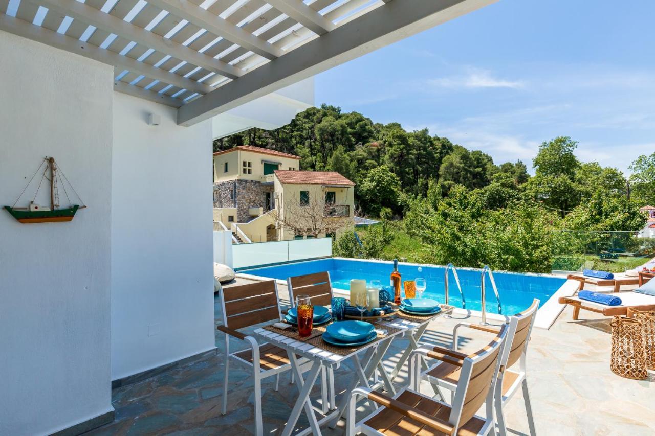 Villa Amarandos Agnontas Buitenkant foto